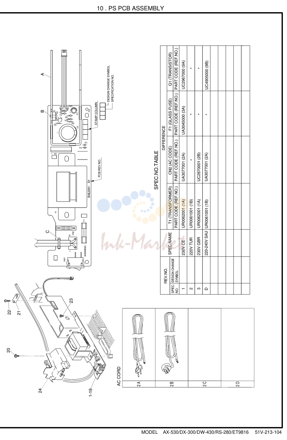 8. 10 . PS PCB ASSEMBLY