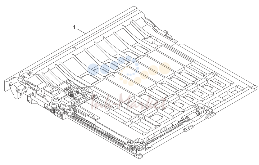 5. 1 LY2166001 1 DUPLEX TRAY,