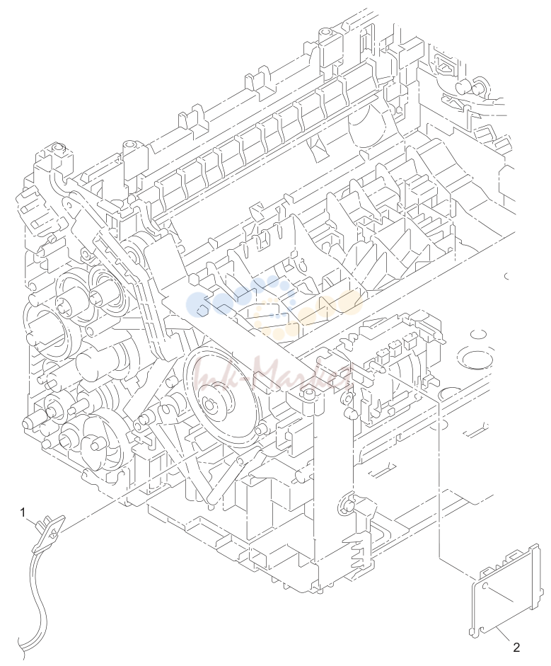 1. FRAME L & DRIVE UNIT