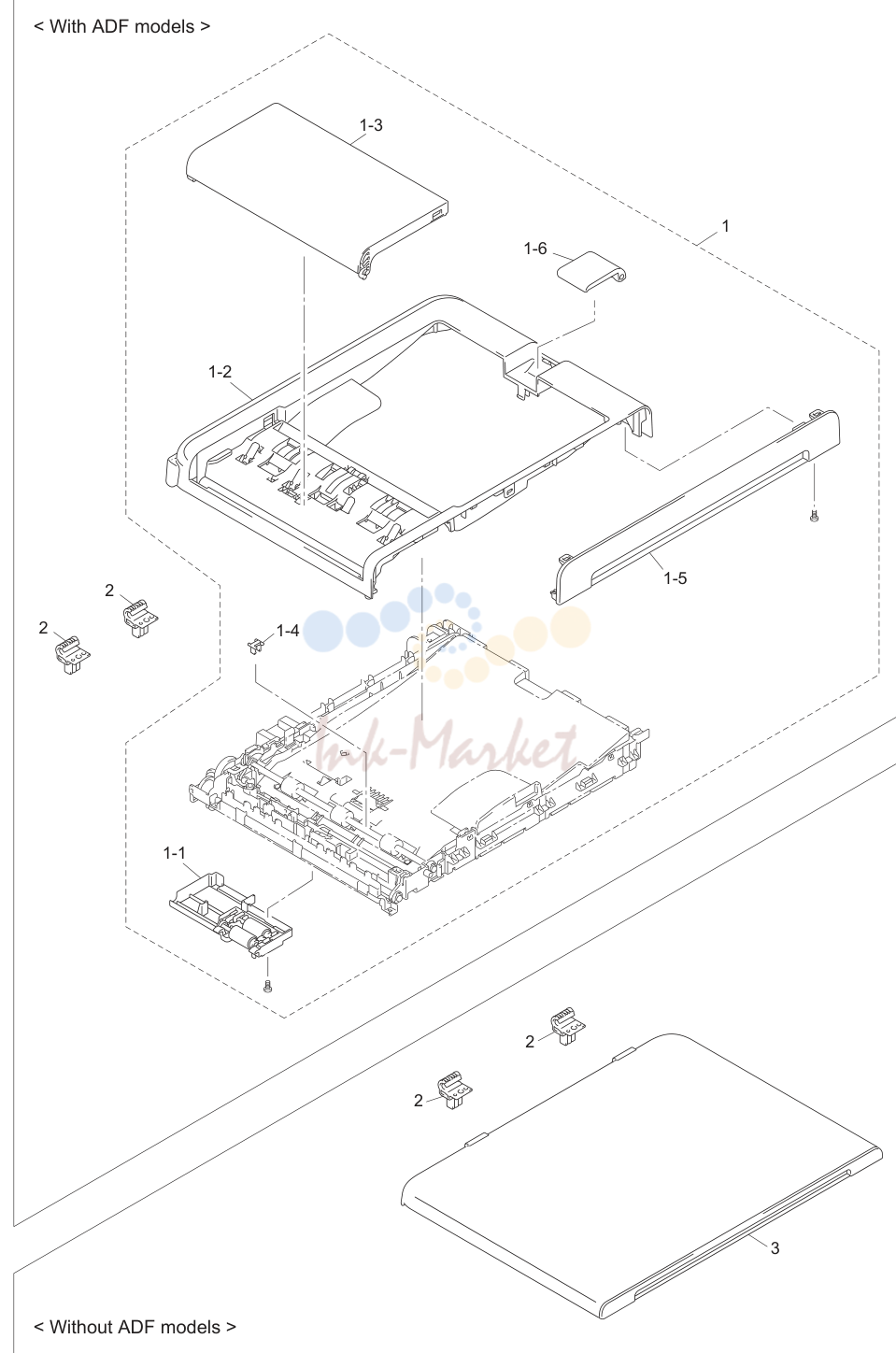 5. ADF & DOCUMENT COVER ASSY