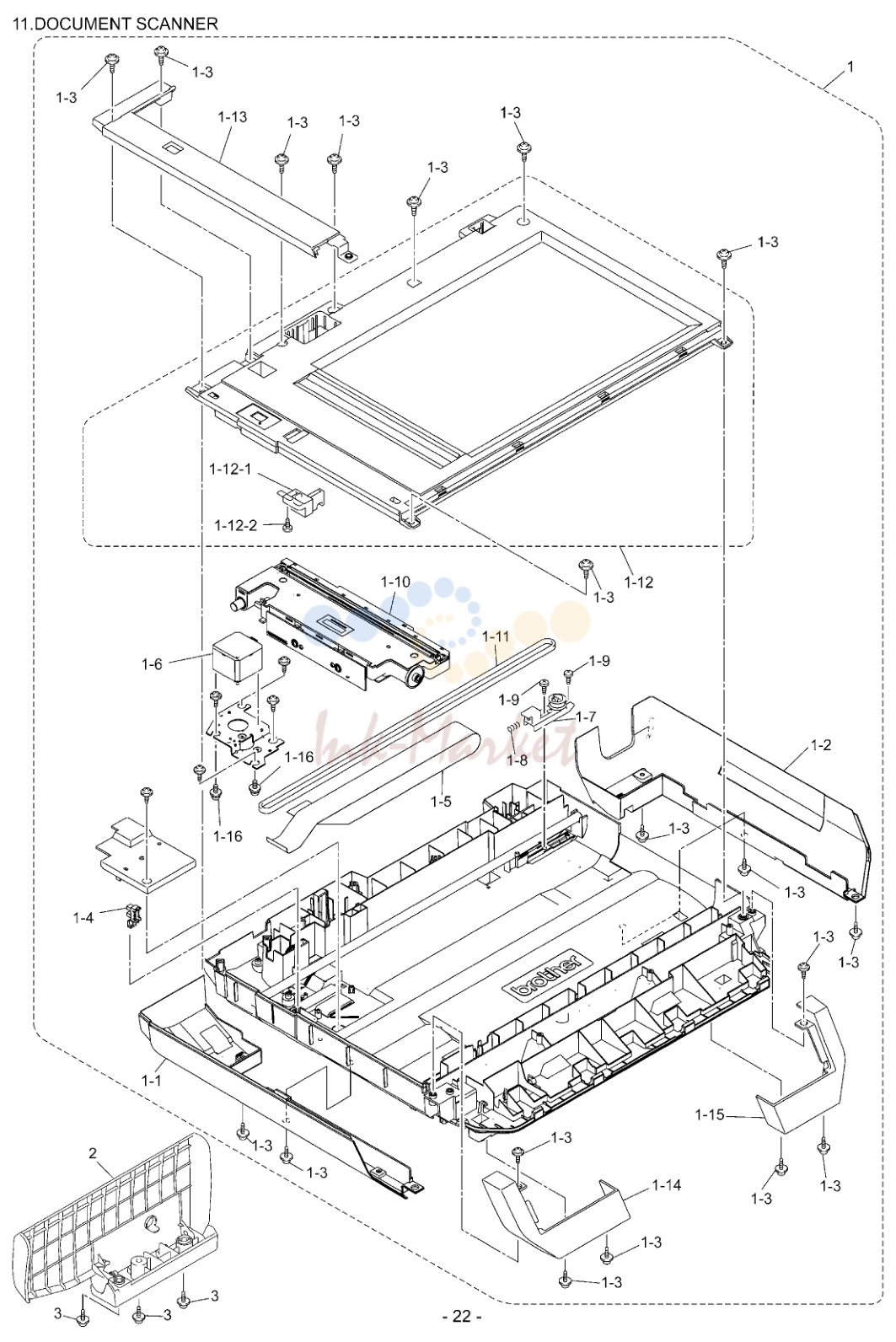 8. 1 LS0507001 1 ADF UNIT(SP)