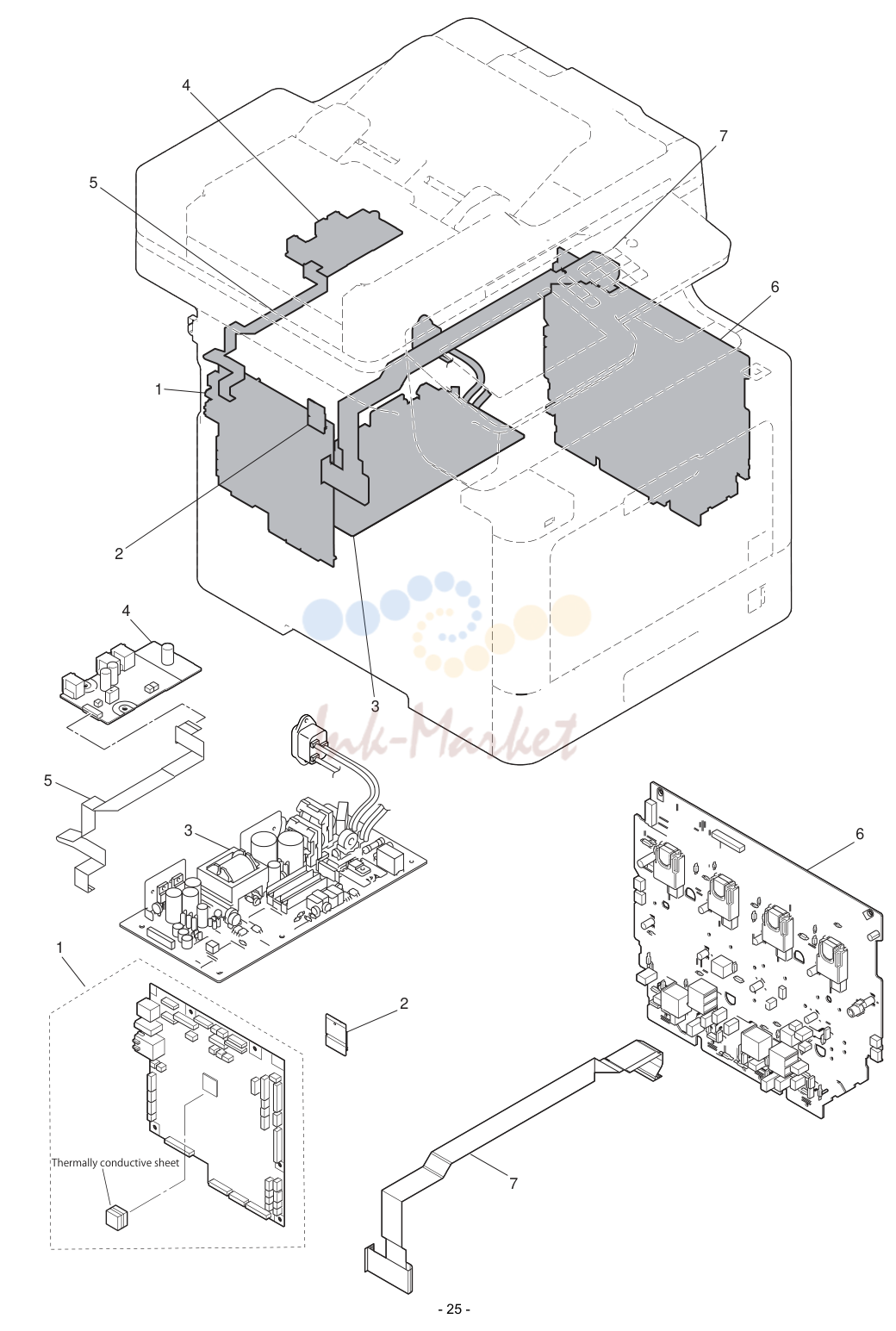 10. Thermally conductive sheet
