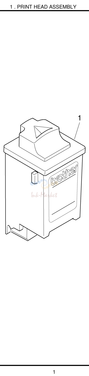 2. 1 . PRINT HEAD ASSEMBLY
