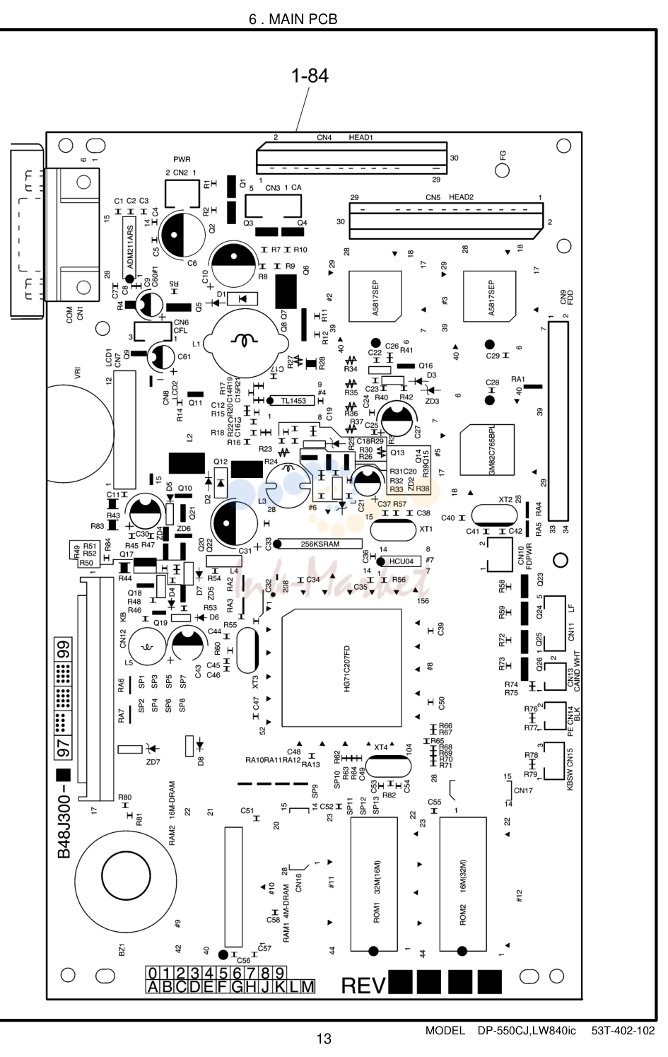 7. 6 . MAIN PCB