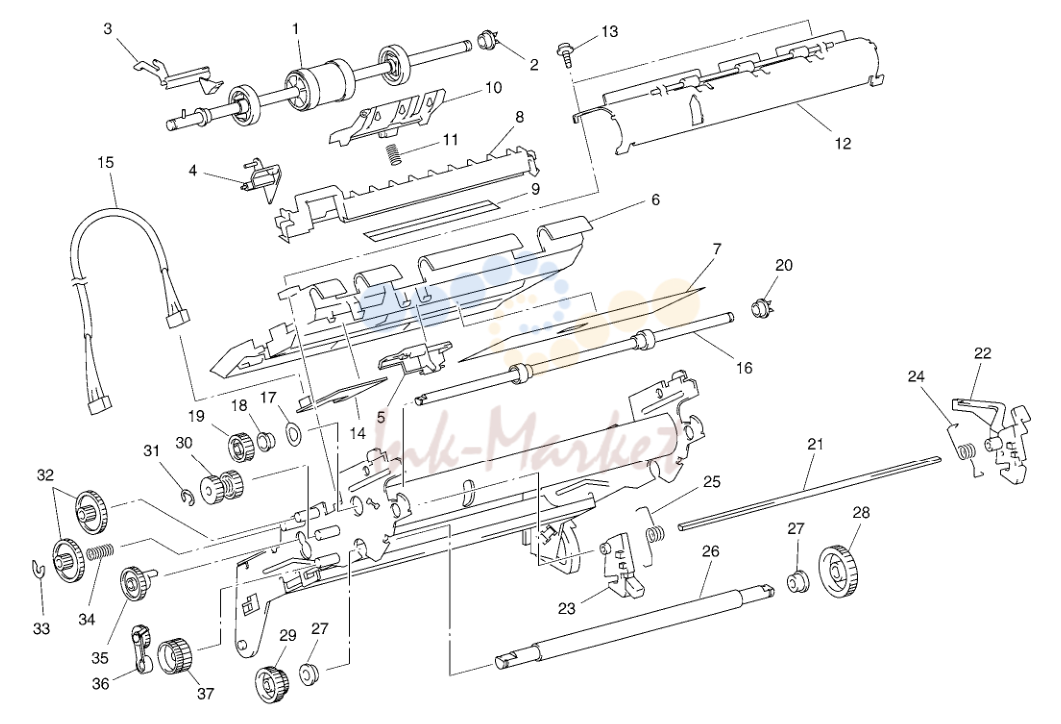 2. PLATEN FRAME & MAIN FRAME ATTACHMENT
