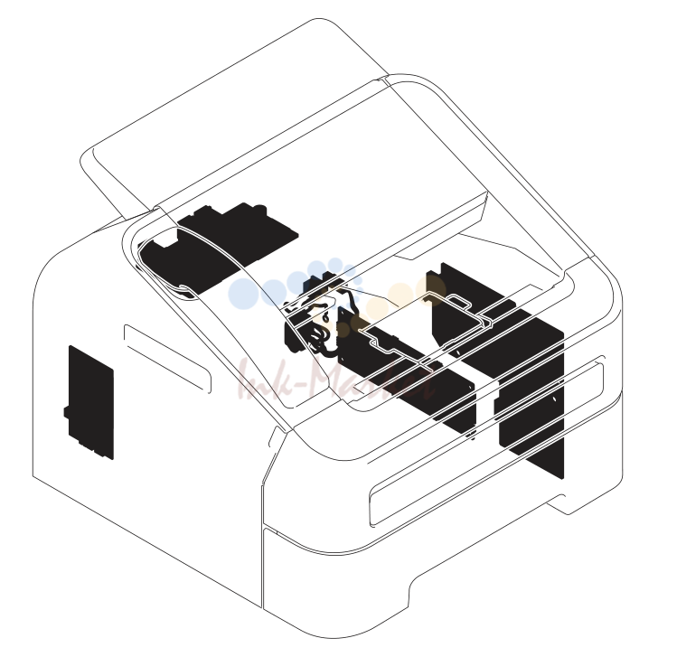 10. 1 LT2134001 1 MAIN PCB ASSY, FAX-2840/MFC-7240 FOR