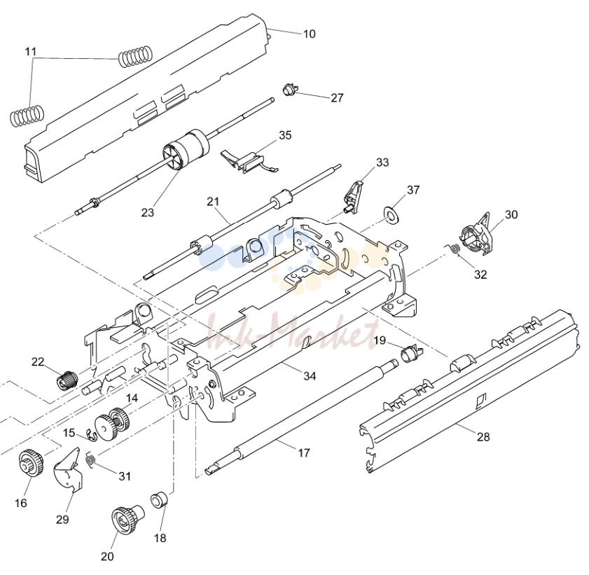 PLATEN рама ATTACHMENT