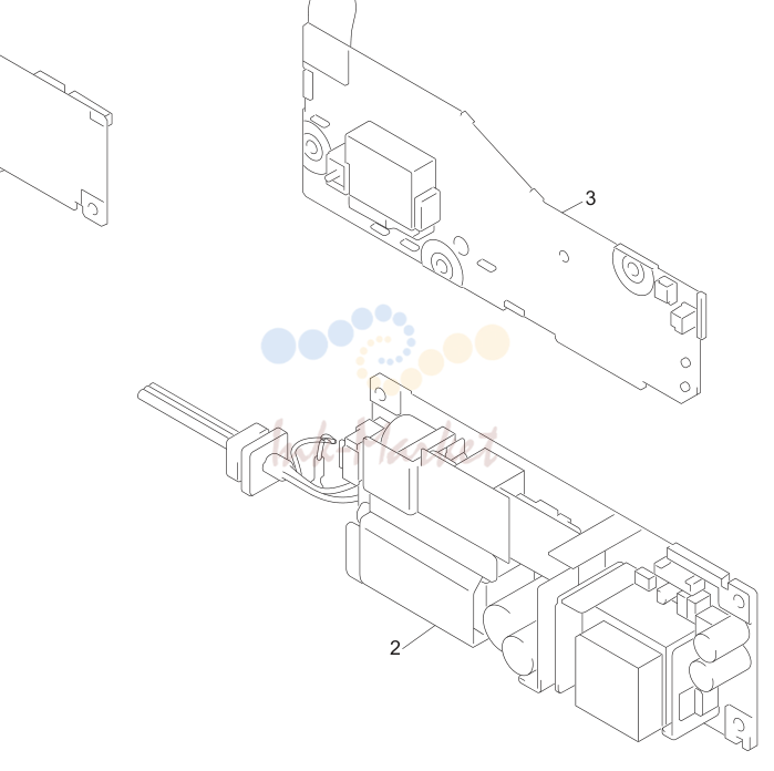 3. 1 LV1043001 1 MAIN PCB ASSY