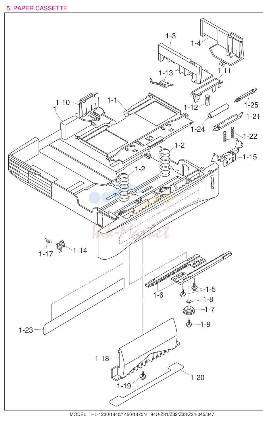5. PAPER CASSETTE