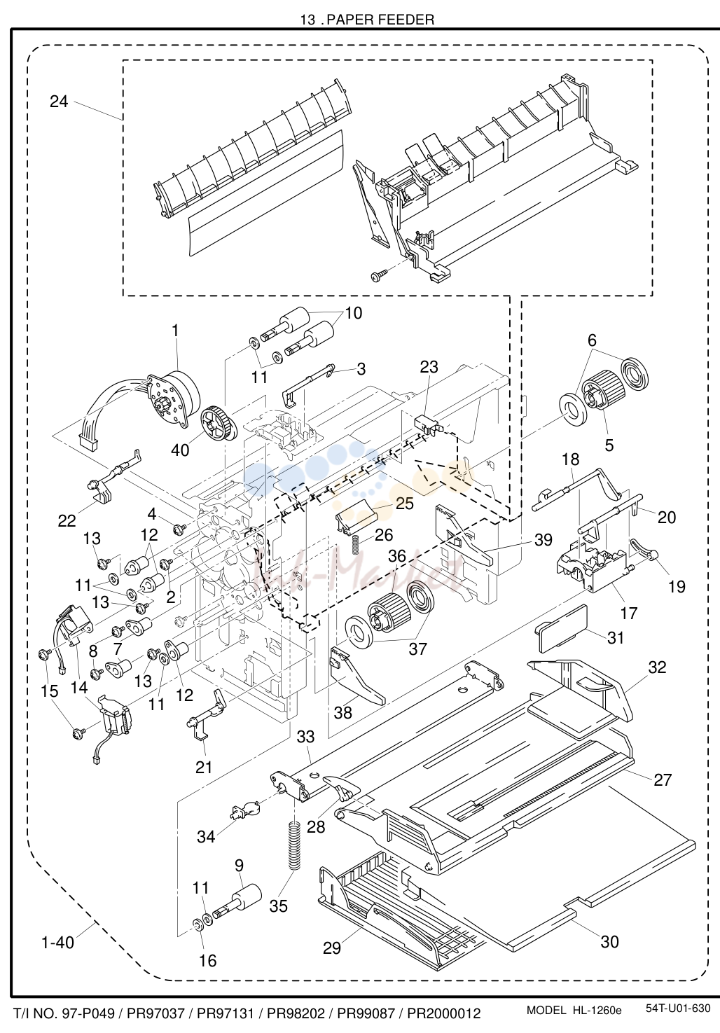 6. 13 . PAPER FEEDER