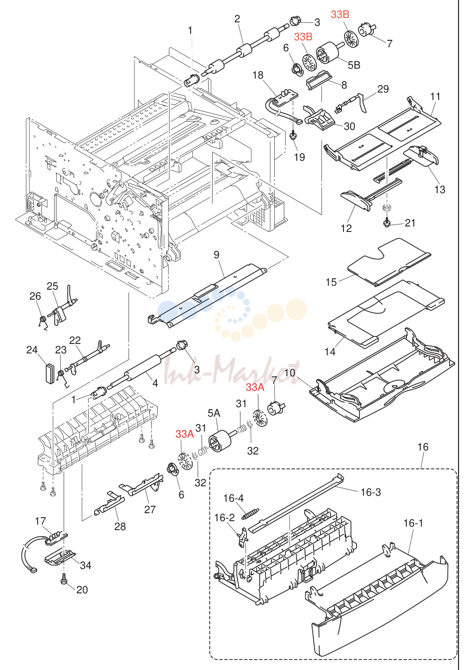 2. PAPER FEEDER / MP UNIT