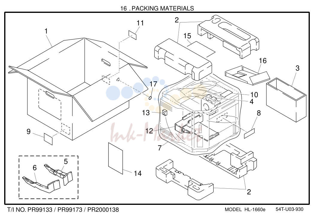 8. 16 . PACKING MATERIALS