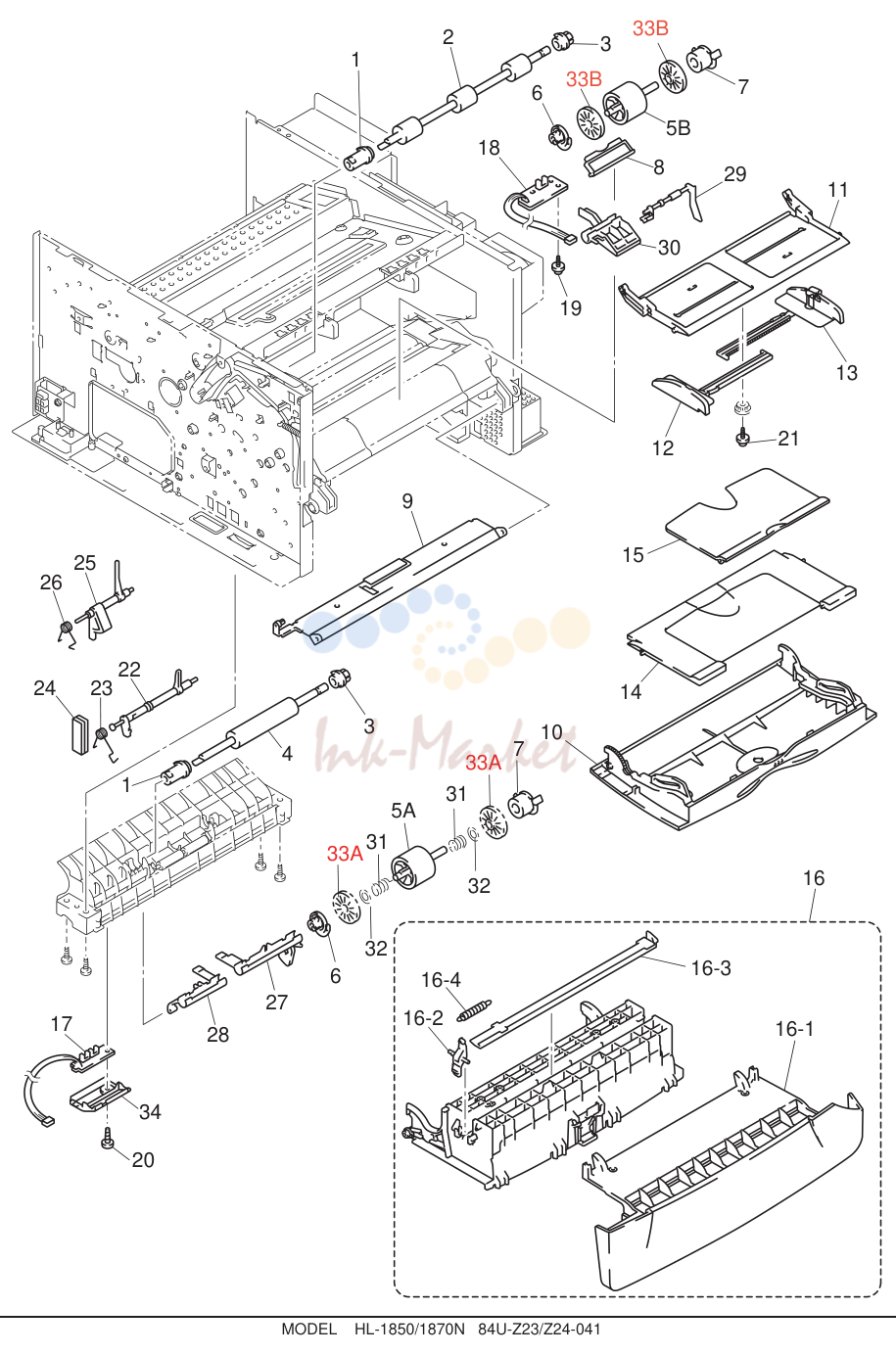 3. PAPER FEEDER / MP UNIT