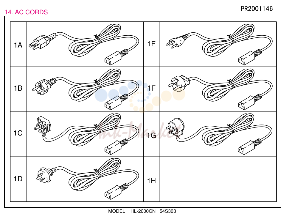 10. AC CORDS