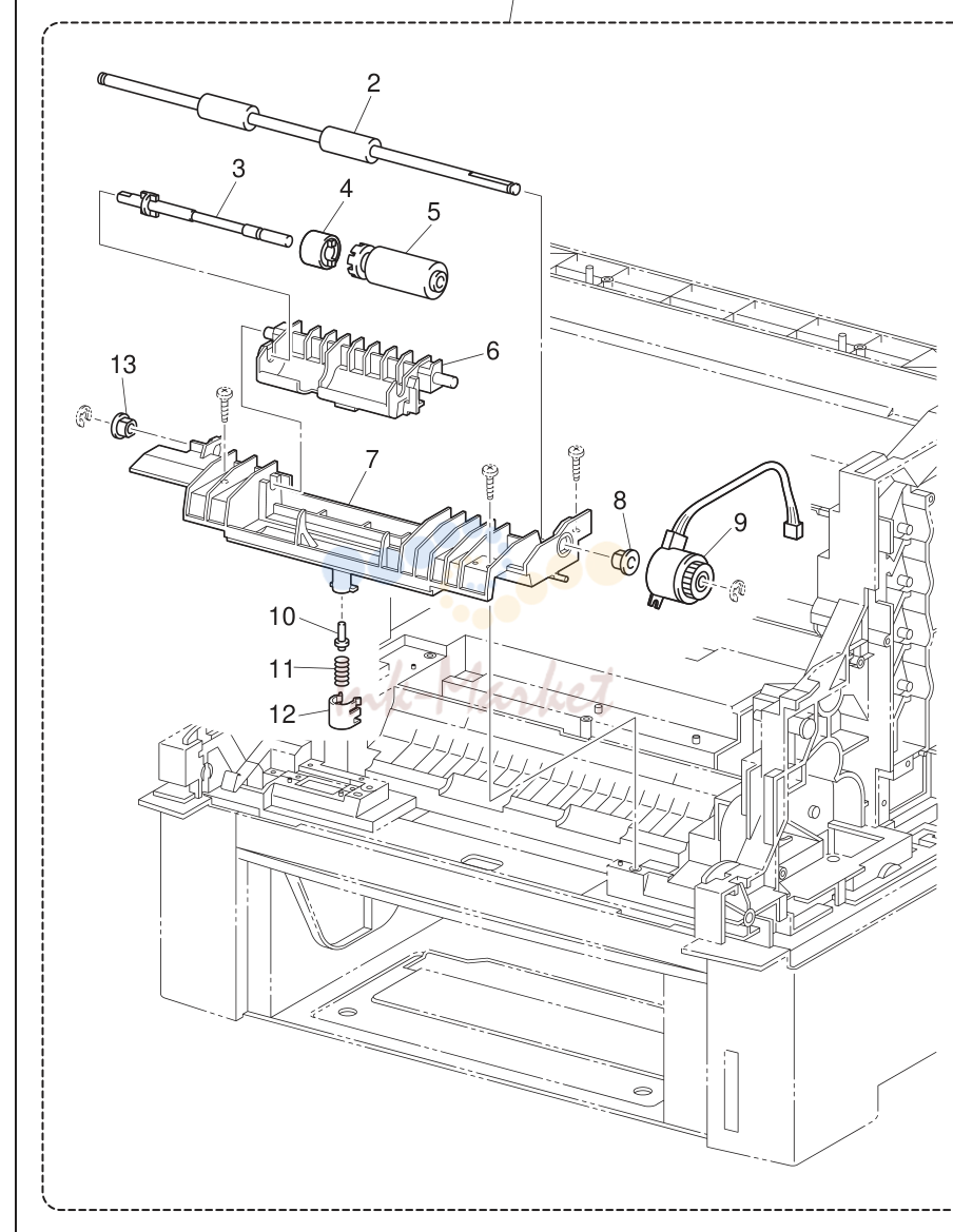 7. HOUSING ASSY RETARD