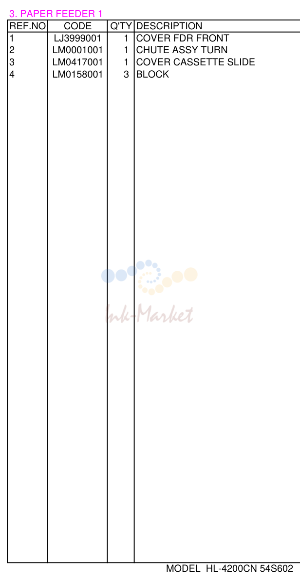 PAPER FEEDER 1