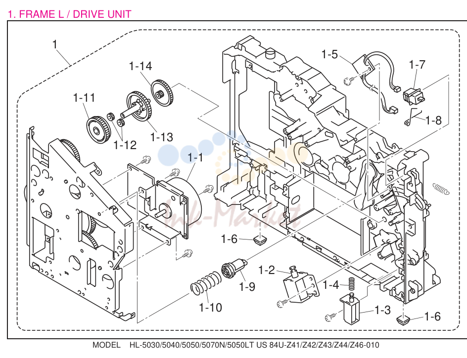2. FRAME L / DRIVE UNIT