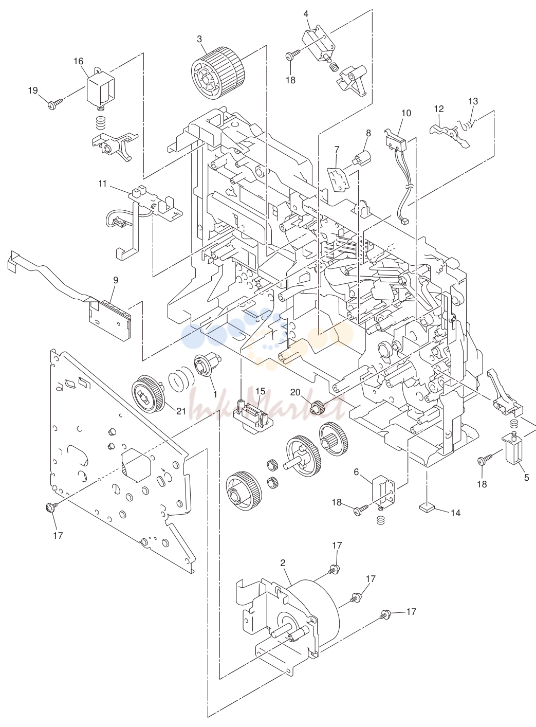 2. FRAME L&DRIVE UNIT