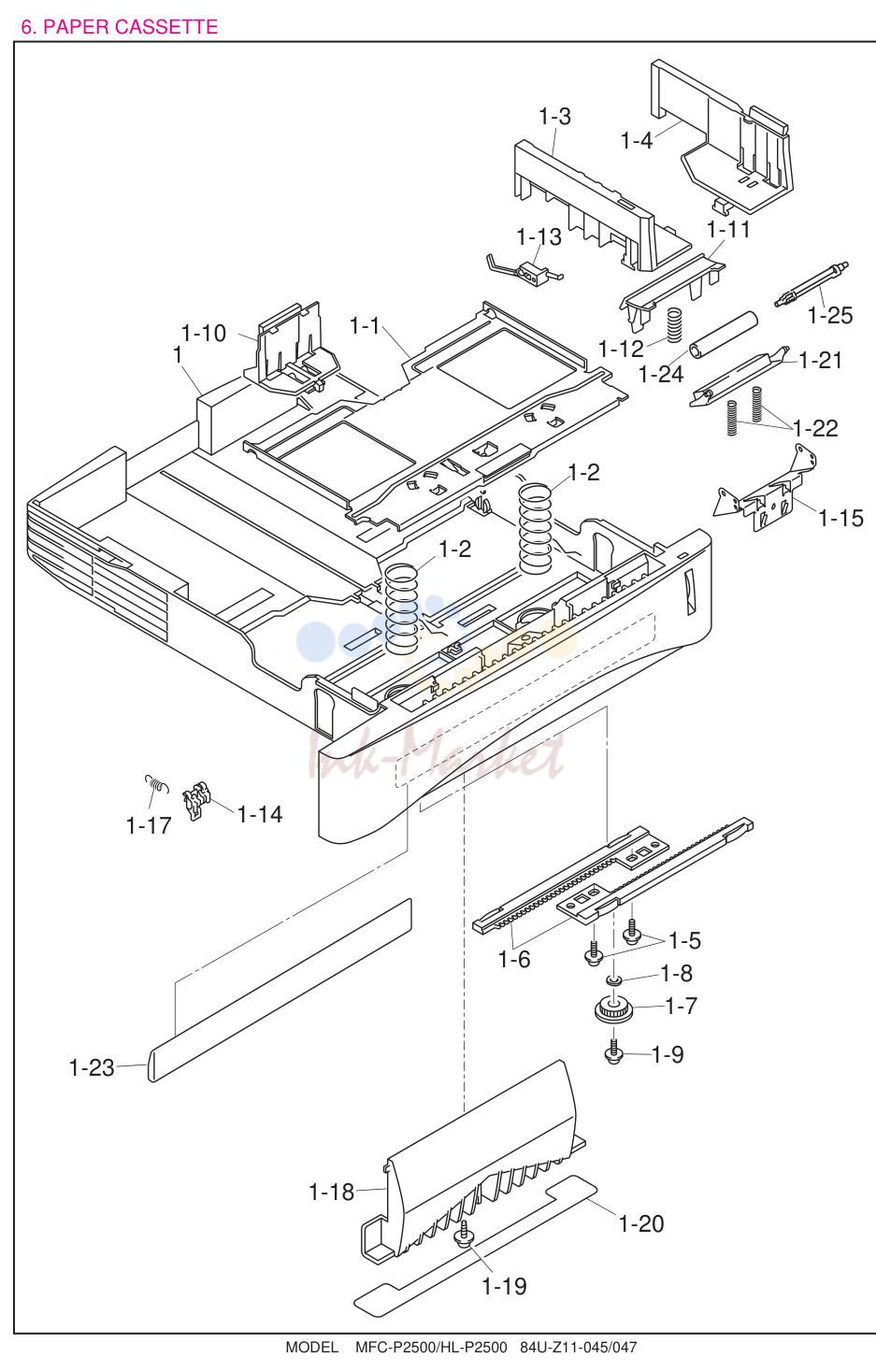 6. PAPER CASSETTE