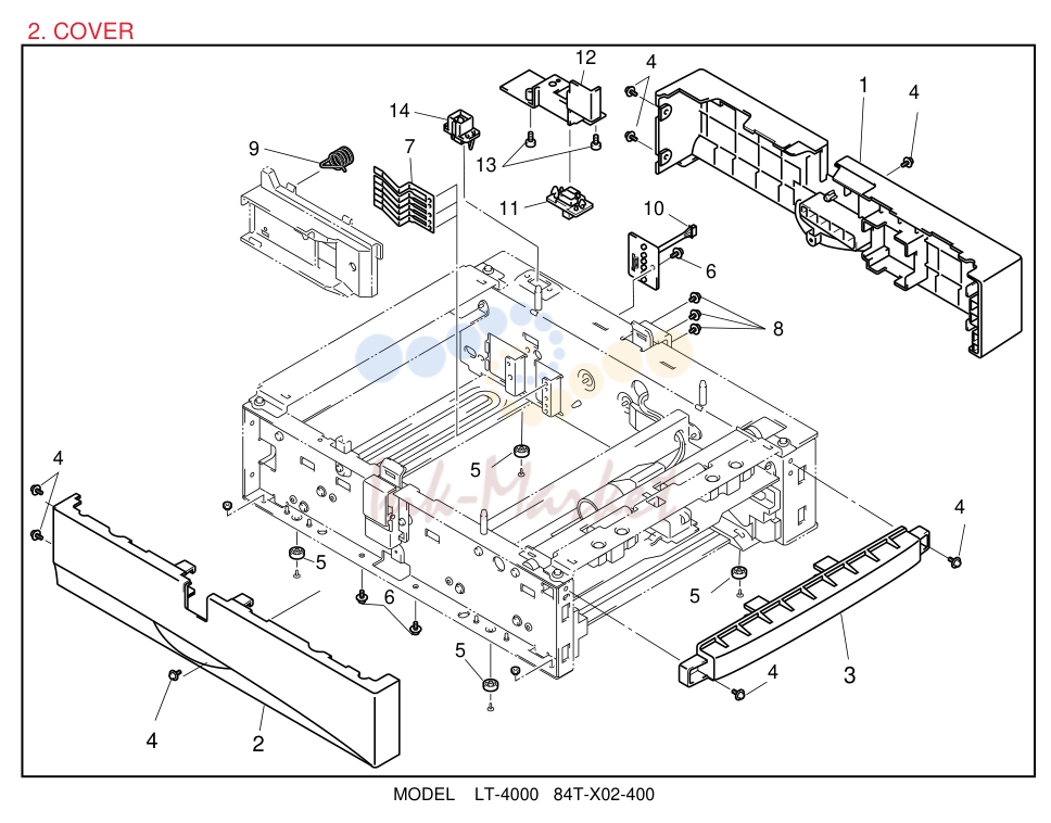 1. LOWER TRAY PCB