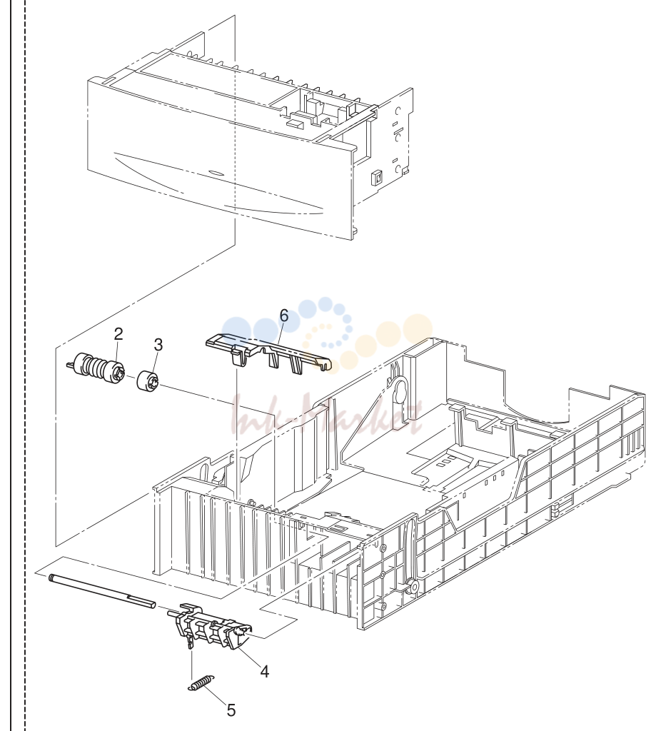 2. CASSETTE 2&3 OPT FDR