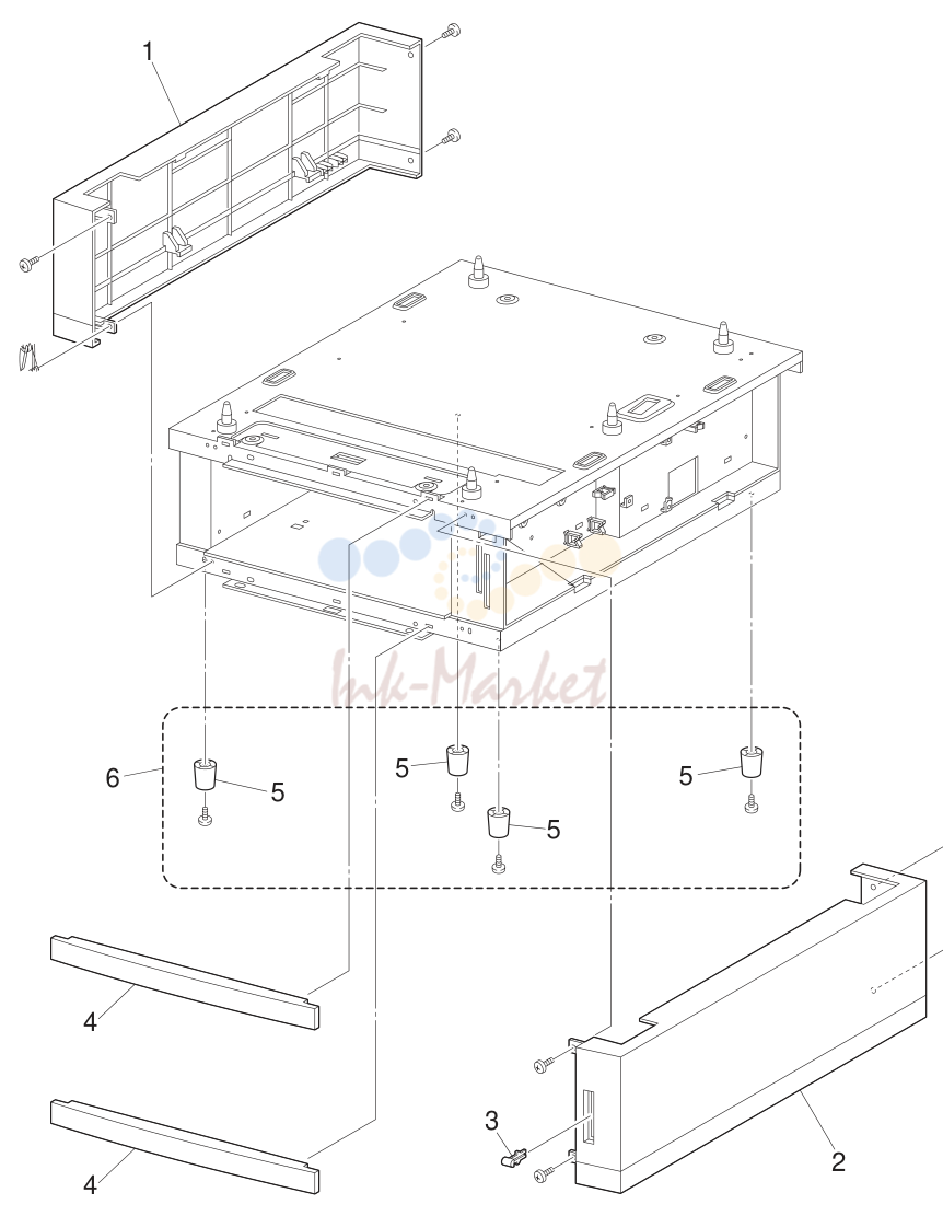 3. 1 TRAY MODULE (LOWER TRAY)