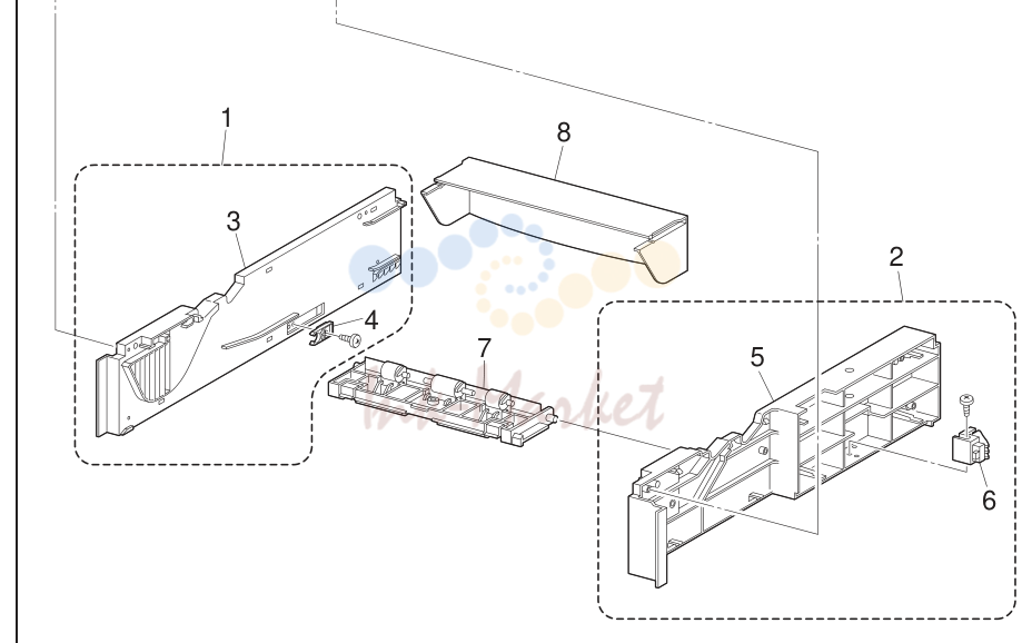 4. 1 TRAY MODULE (LOWER TRAY)