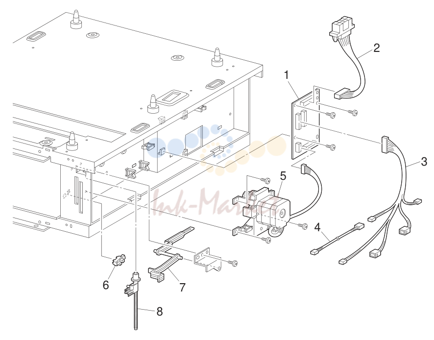 6. 1 TRAY MODULE (LOWER TRAY)