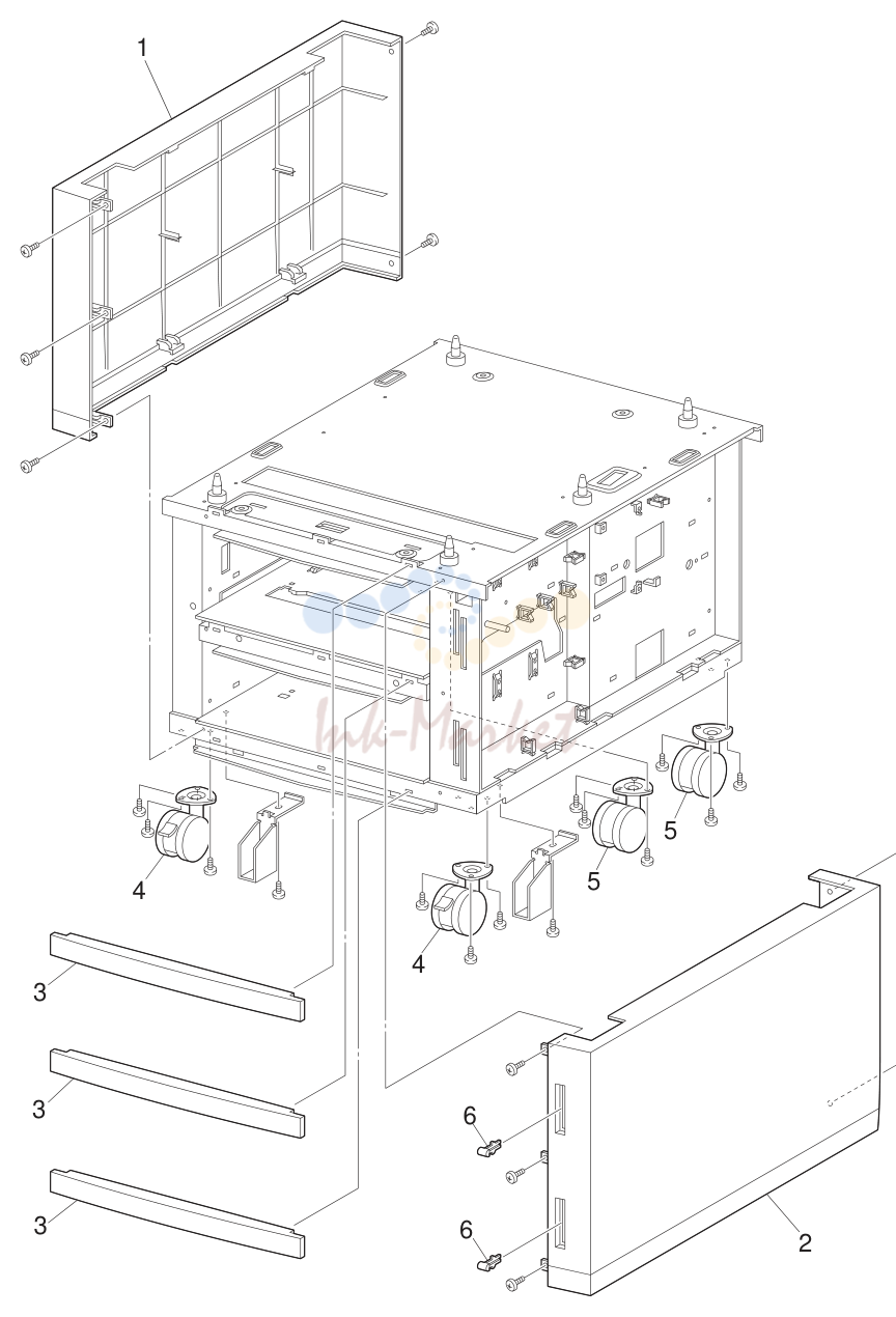 3. 2 TRAY MODULE (LOWER TRAY)