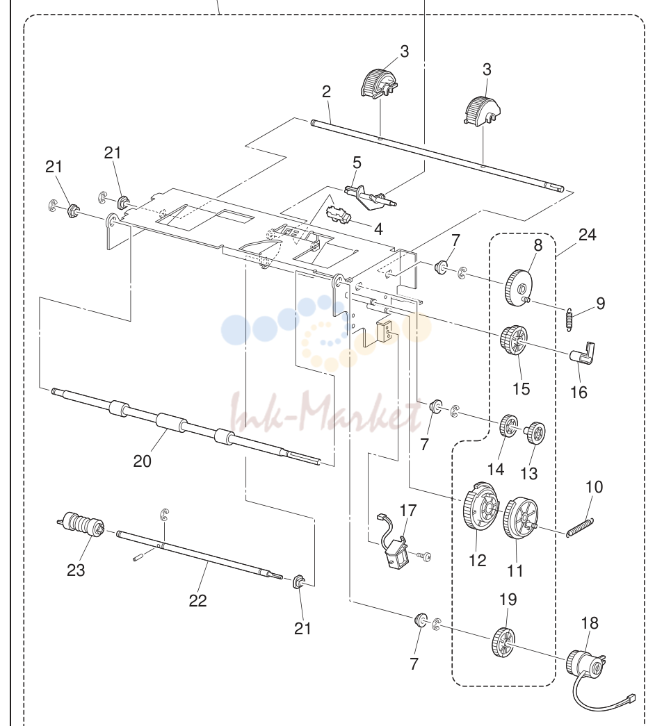 5. 2 TRAY MODULE (LOWER TRAY) 2 & 3