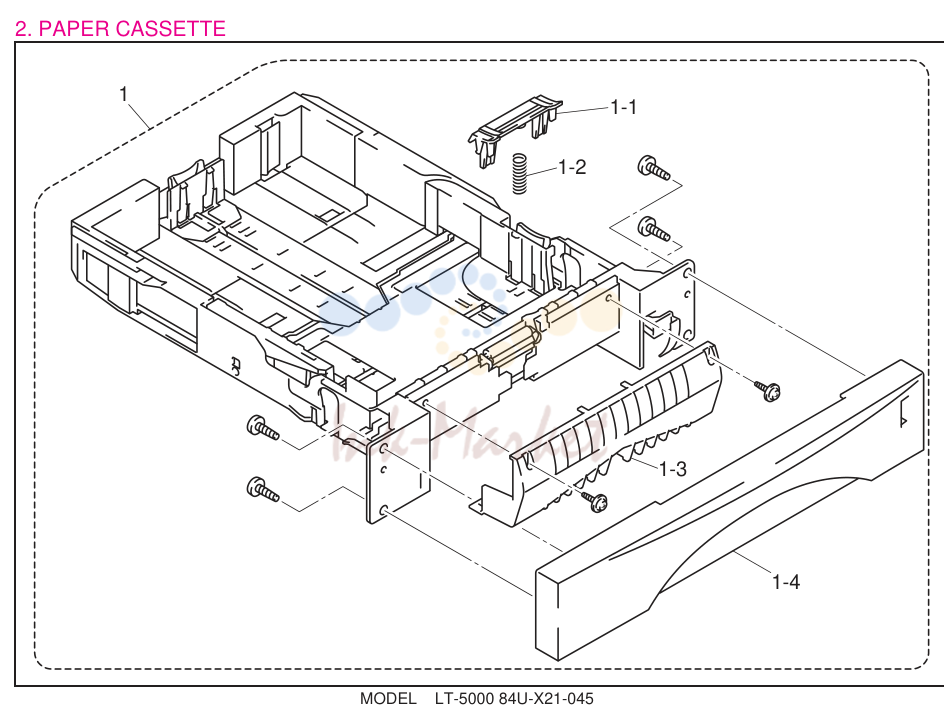 2. FRAME / DRIVE UNIT