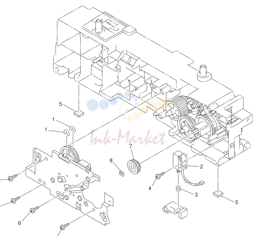 2. FRAME L&DRIVE UNIT