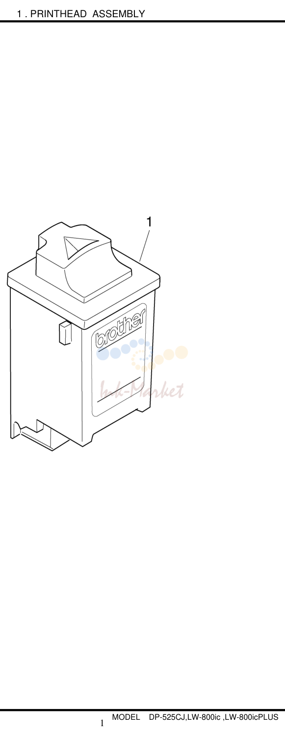 2. 1 . PRINTHEAD ASSEMBLY