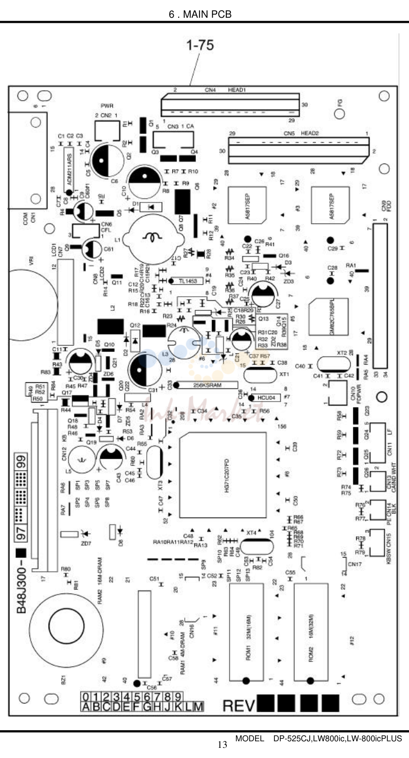 7. 6 . MAIN PCB