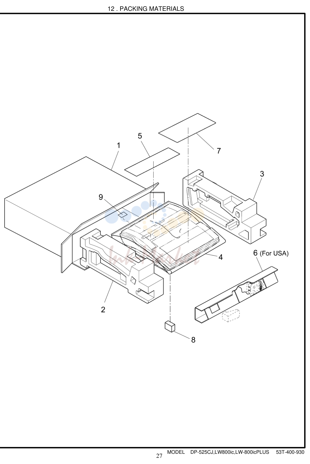 12. 12 . PACKING MATERIALS