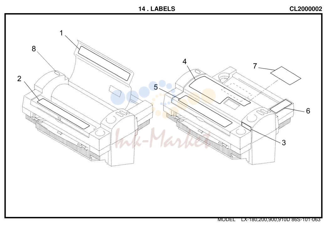 9. 14 . LABELS CL2000002