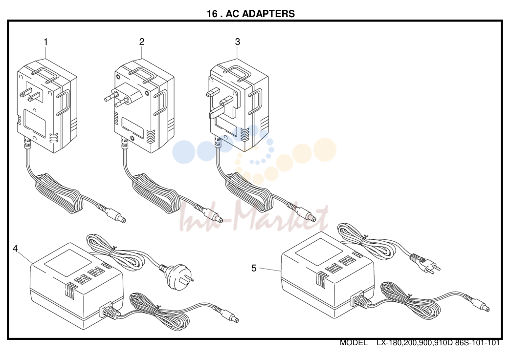 10. 16 . AC ADAPTERS