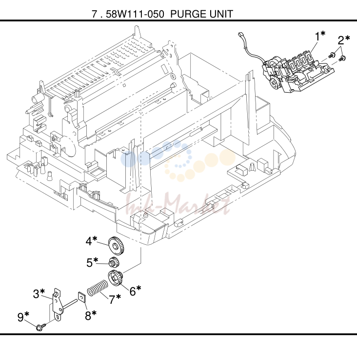 5. 7 . 58W111-050 PURGE UNIT