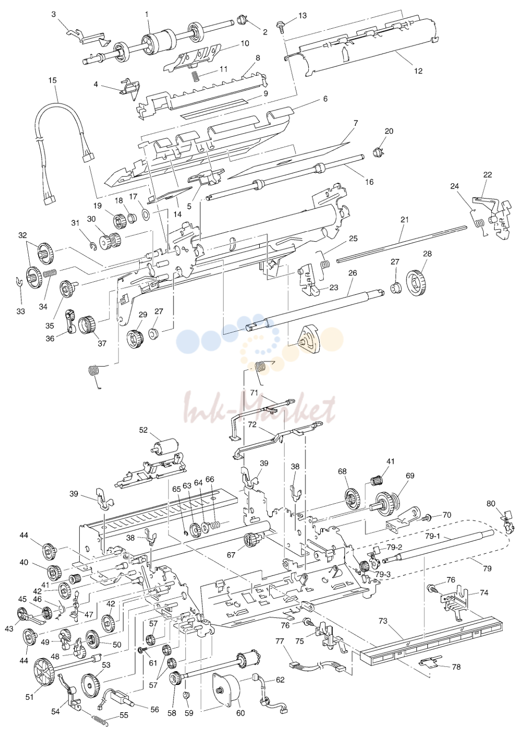 2. PLATEN FRAME & MAIN FRAME ATTACHEMENT