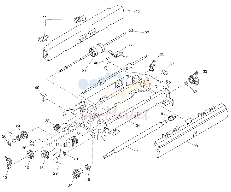 2. PLATEN FRAME ATTACHMENT