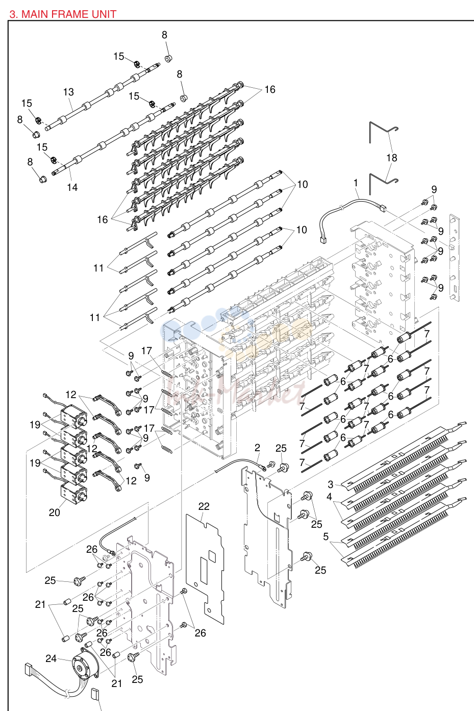 2. MAIN FRAME UNIT PR2002027