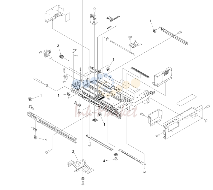 35. Figure H30 CASSETTE ASSEMBLY (SMALL)
