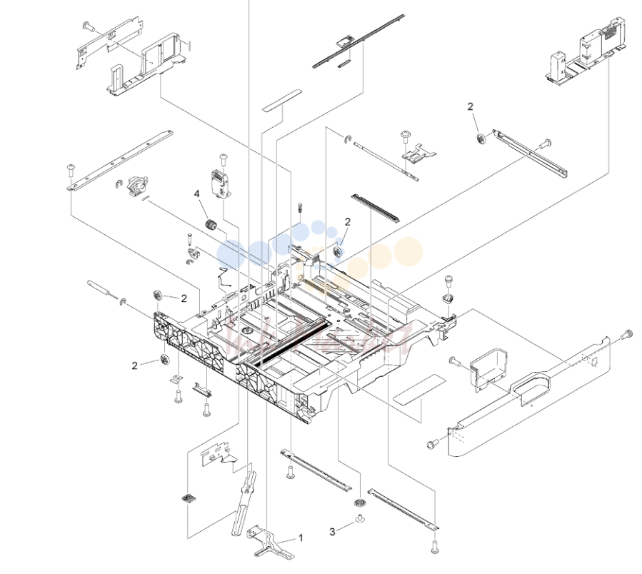 36. Figure H31 CASSETTE ASSEMBLY (LARGE)