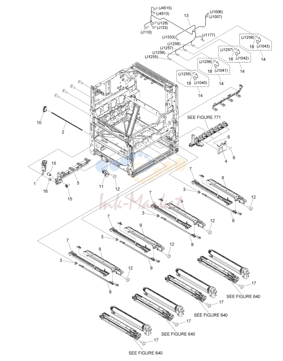6. Figure 102C INTERNAL COMPONENTS 2