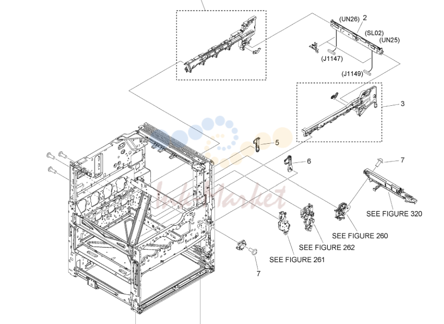 9. Figure 105 INTERNAL COMPONENTS 5