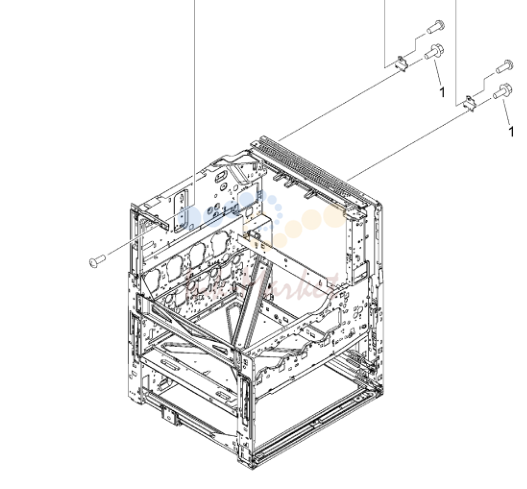 10. Figure 106C INTERNAL COMPONENTS 6