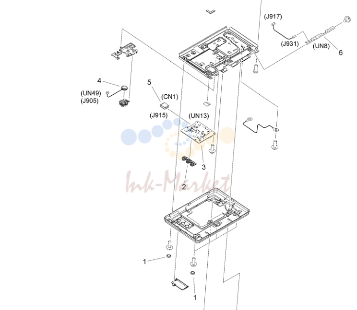 14. Figure 130 CONTROL PANEL ASSEMBLY