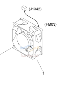 17. Figure 192 REAR FAN ASSEMBLY