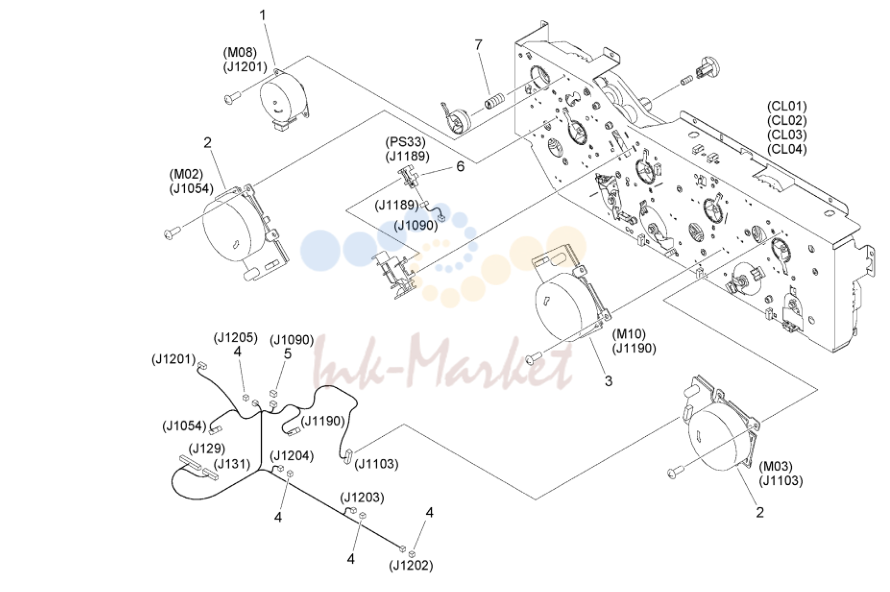 18. Figure 250 MAIN DRIVE ASSEMBLY