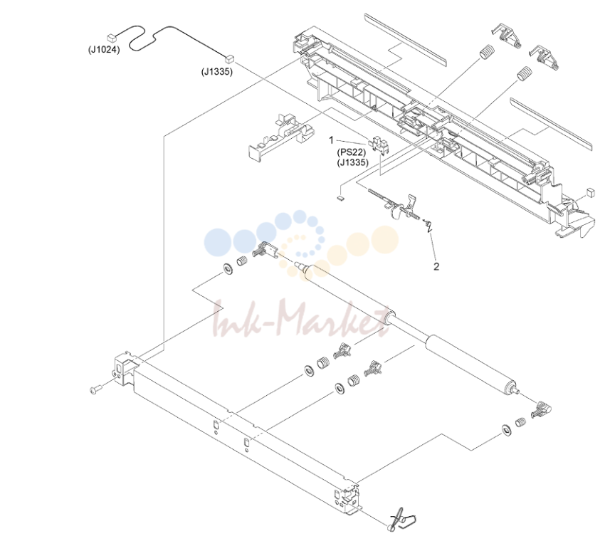 22. Figure 320 REGISTRATION ASSEMBLY